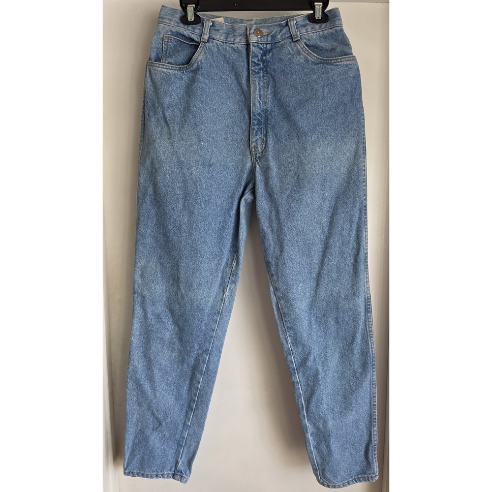 Bill Blass Jeans Women 14 Straight Blue Denim Cotton Vintage Casual Pants
